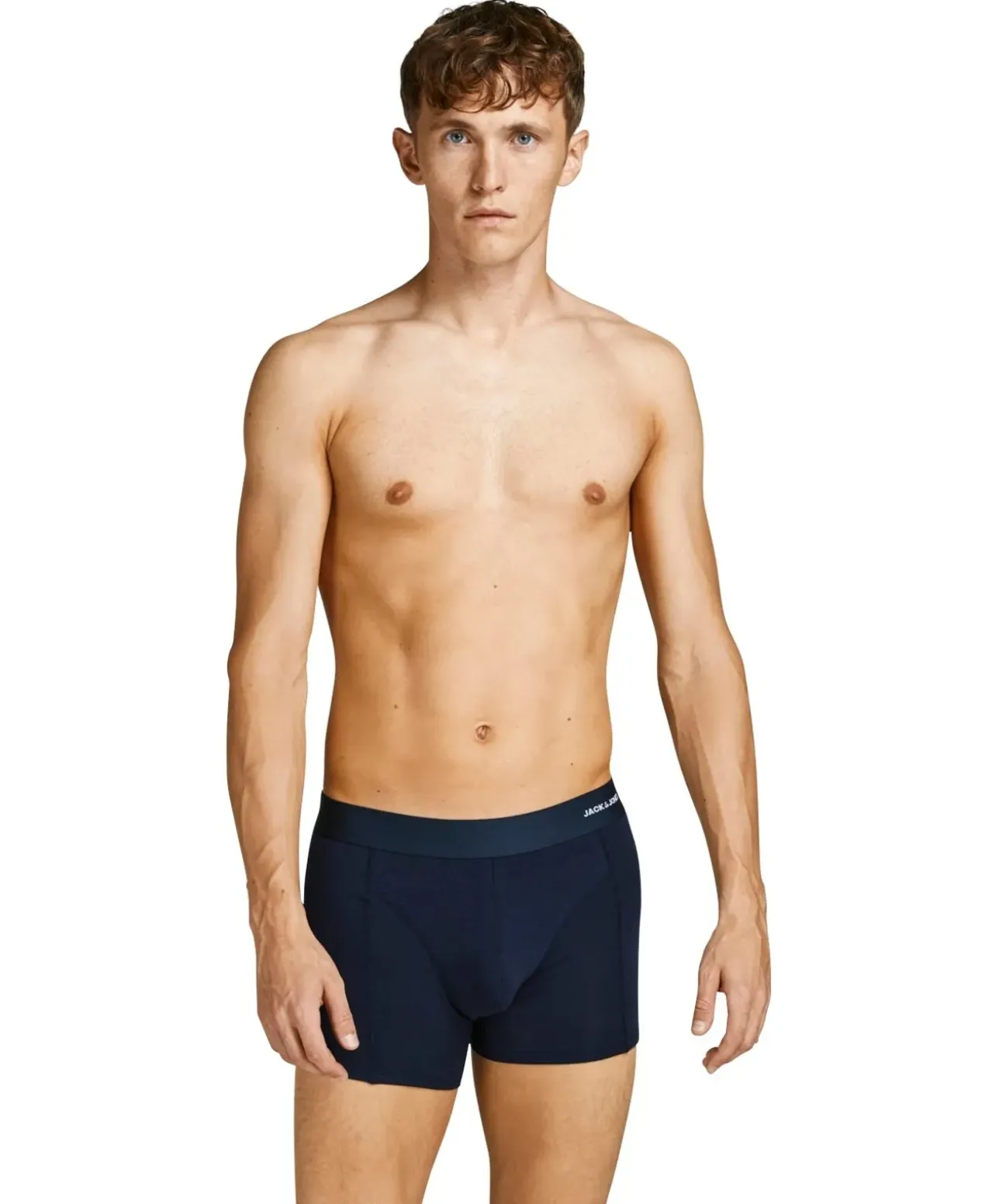 Jack & Jones Boxershorts im 3er Pack mit Logobund