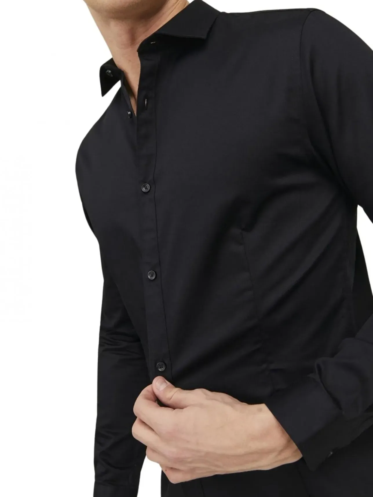 Jack & Jones Business-Hemd Parma in Schwarz