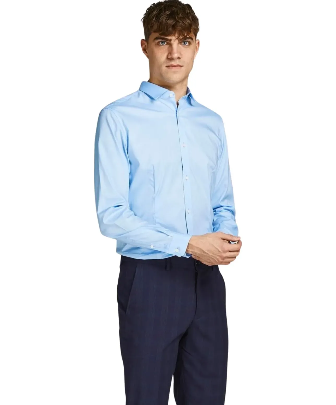 Jack & Jones Business-Hemd Parma in Hellblau