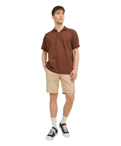 Jack & Jones Chino Shorts Fury in beigem Dune