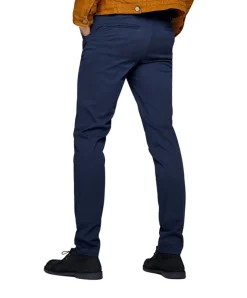 Jack & Jones Chino-Hose Marco Bowie in Dunkelblau
