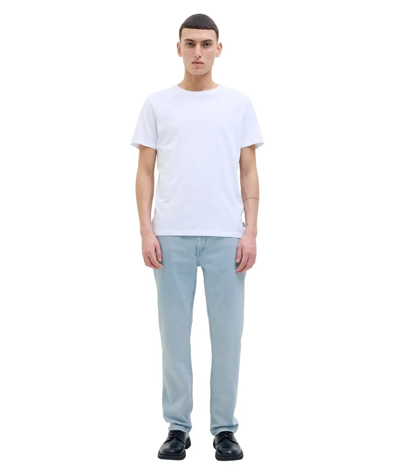 Jack & Jones Clark Jeans Evan in Bleached-Waschung