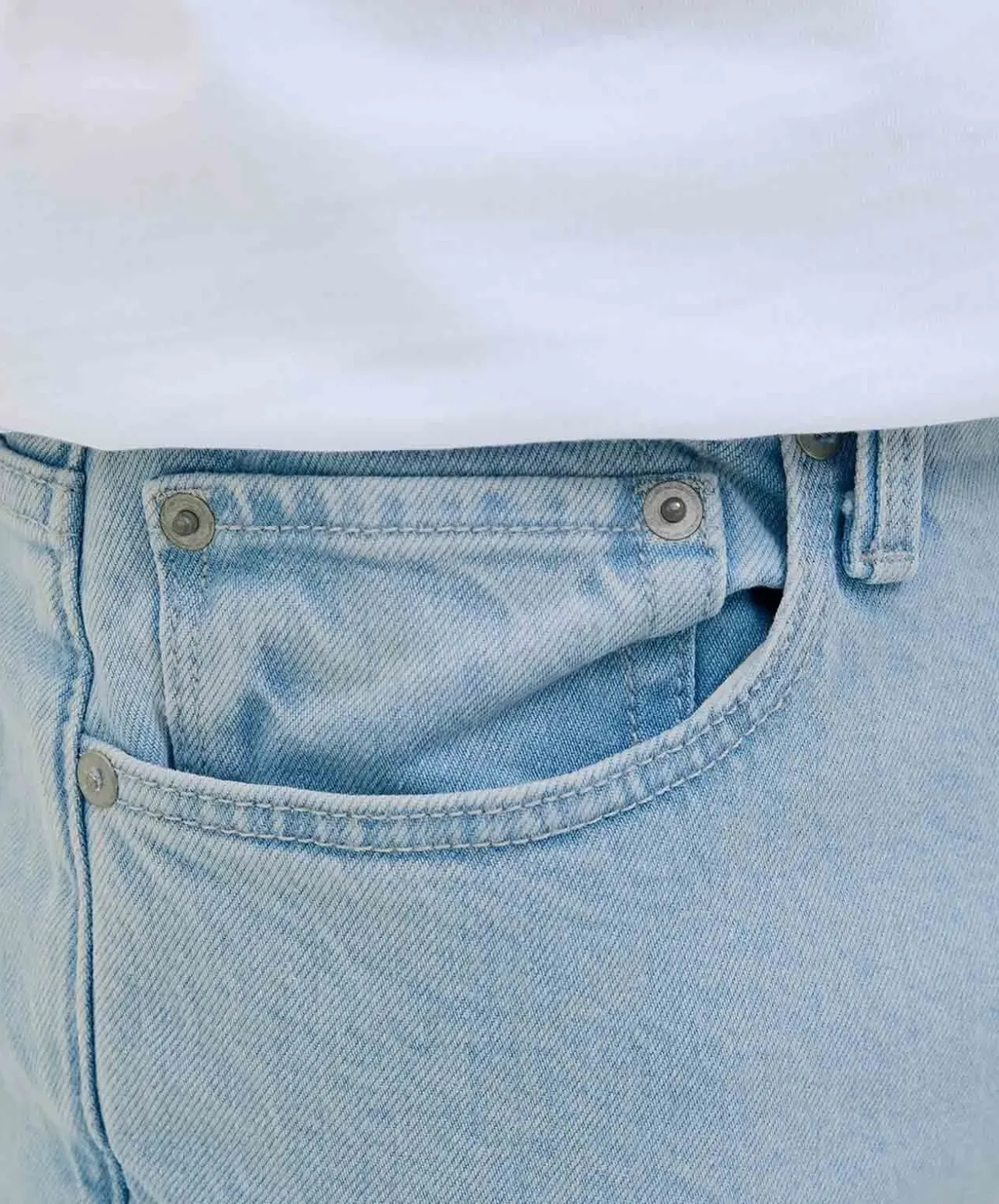 Jack & Jones Clark Jeans Evan in Bleached-Waschung