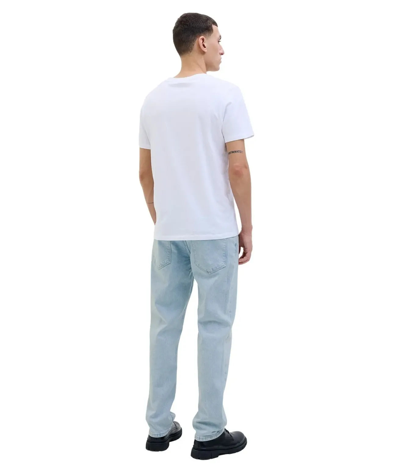 Jack & Jones Clark Jeans Evan in Bleached-Waschung