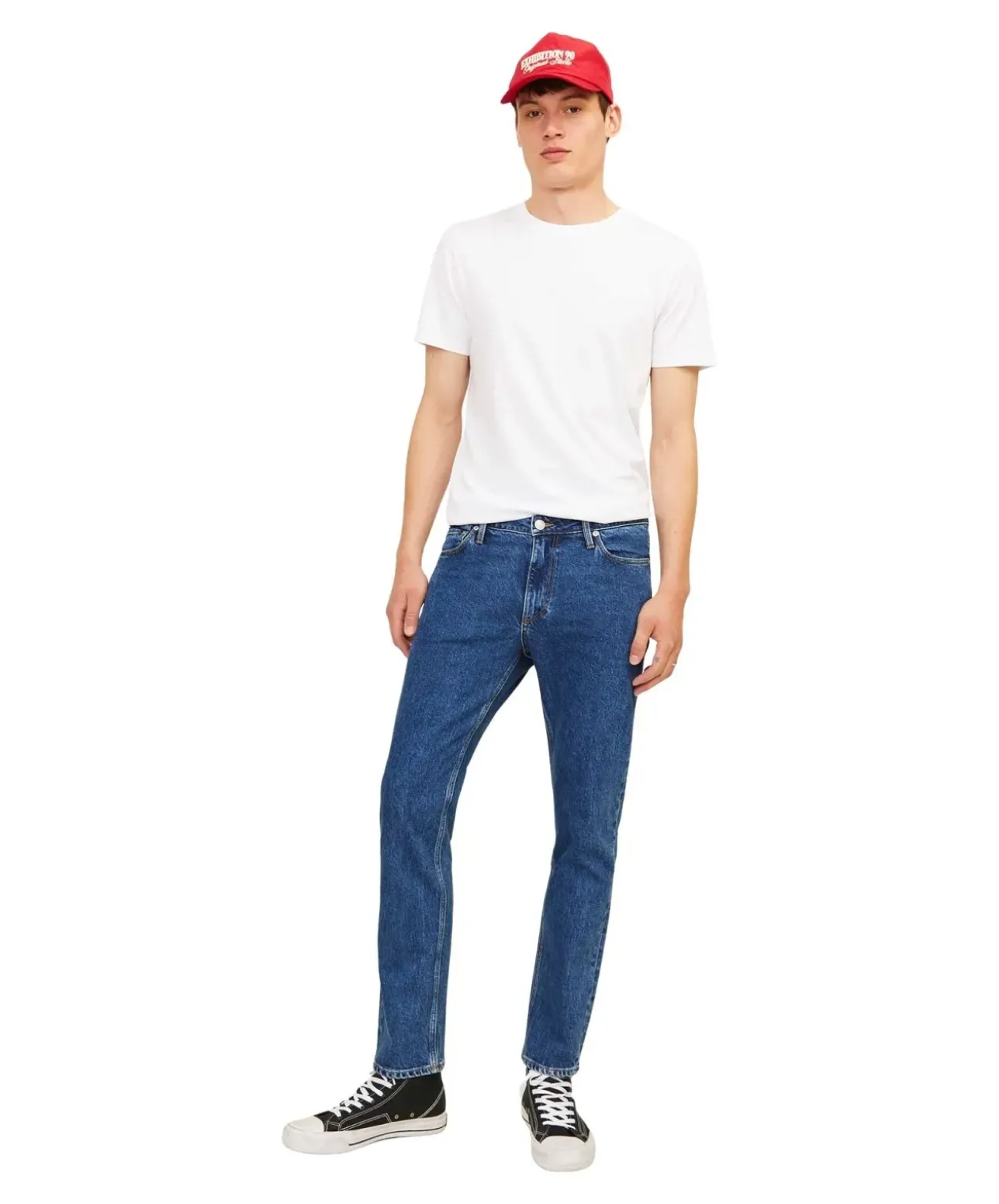 Jack & Jones Clark Jeans Evan in Stone-Waschung