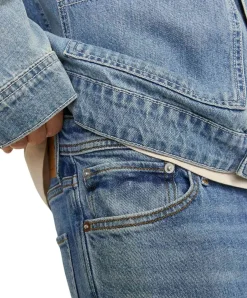 Jack & Jones Clark Original Jeans in Vintage-Blau