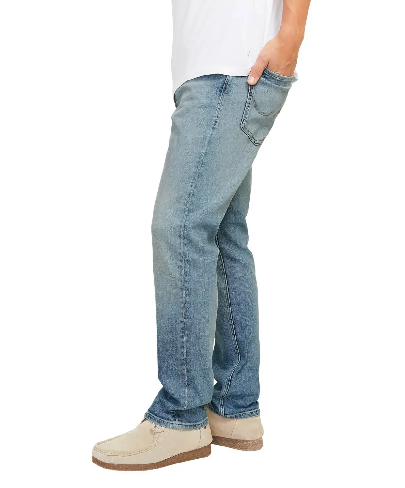 Jack & Jones Clark Original Jeans Regular Fit in Blau