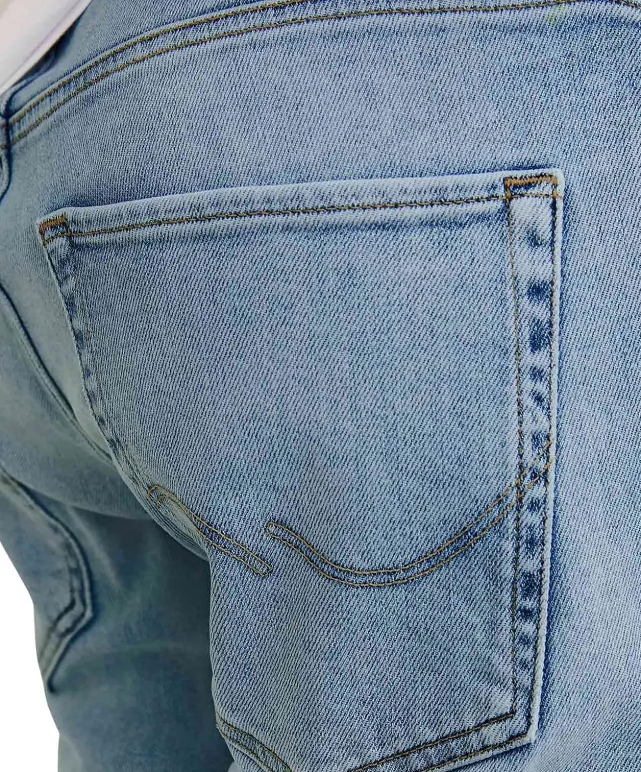 Jack & Jones Clark Original Jeans Regular Fit in Blau