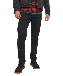 Jack & Jones Clark Regular Fit Jeans in Schwarz