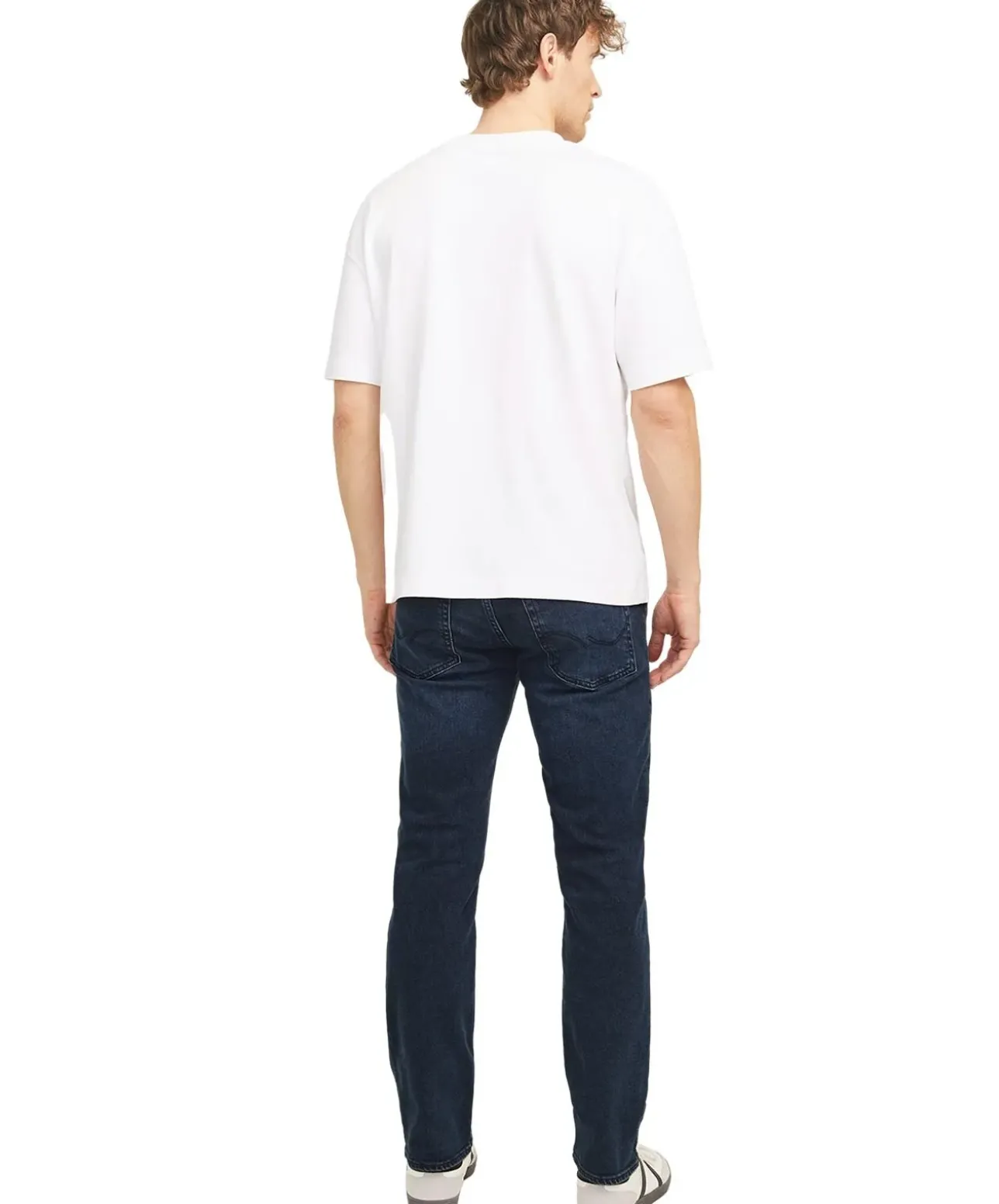 Jack & Jones Clark Regular Fit Jeans in dunkler Waschung