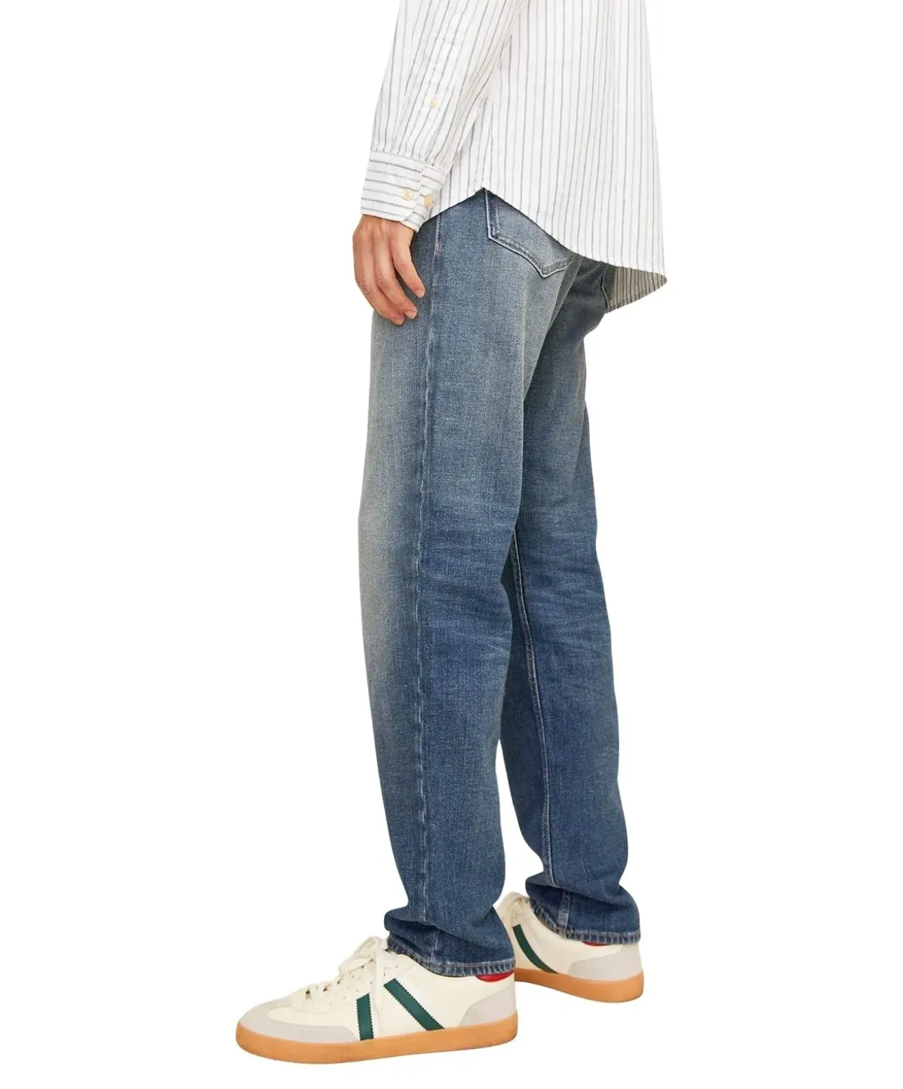Jack & Jones Comfort Mike Original Jeans in Mittelblau