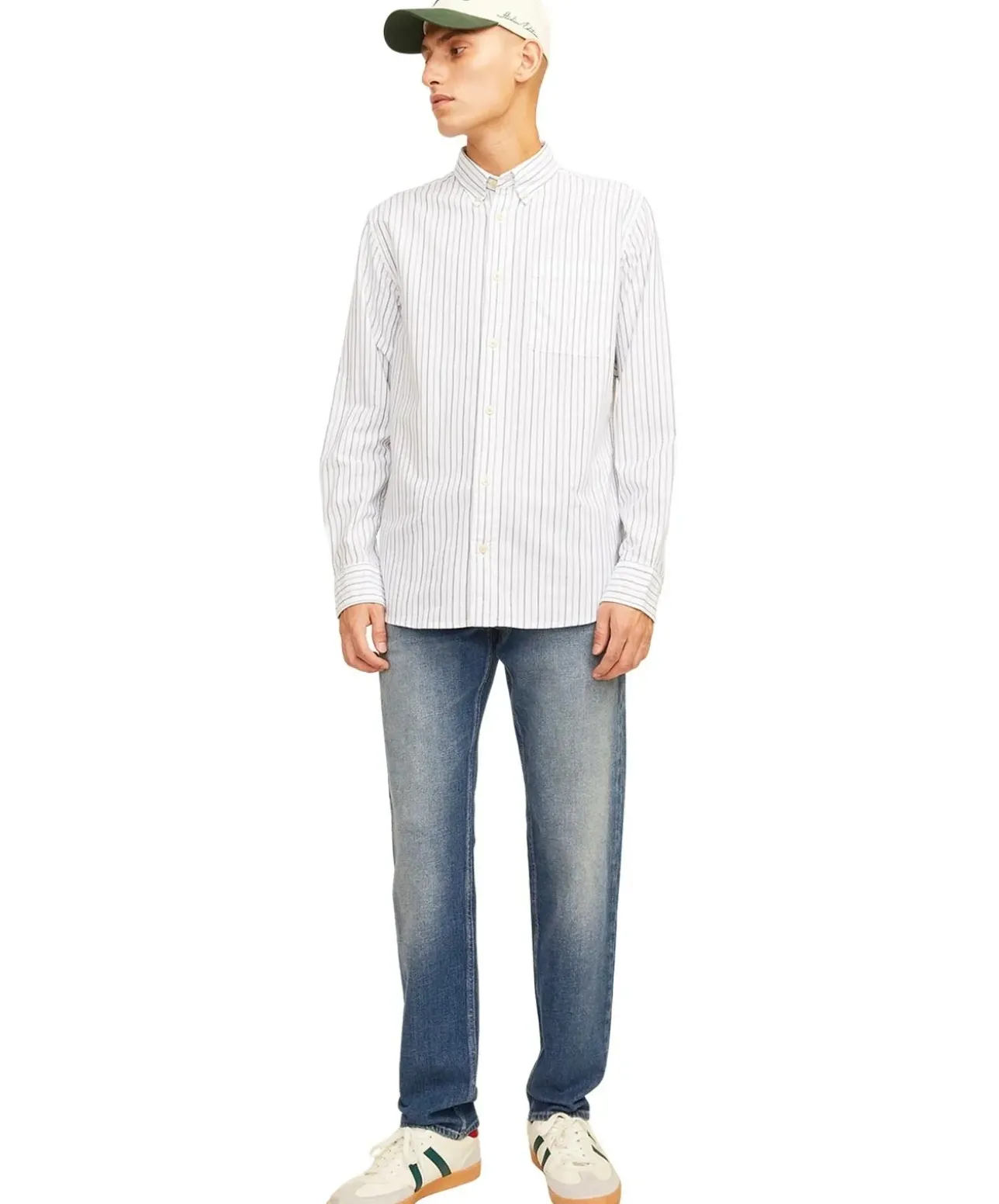 Jack & Jones Comfort Mike Original Jeans in Mittelblau