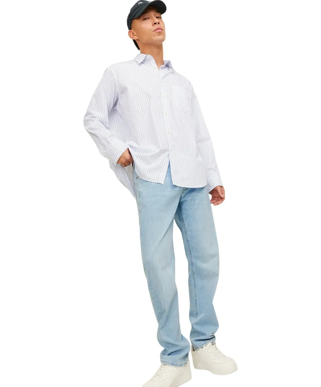 Jack & Jones Comfort Mike Original Jeans in Hellblau