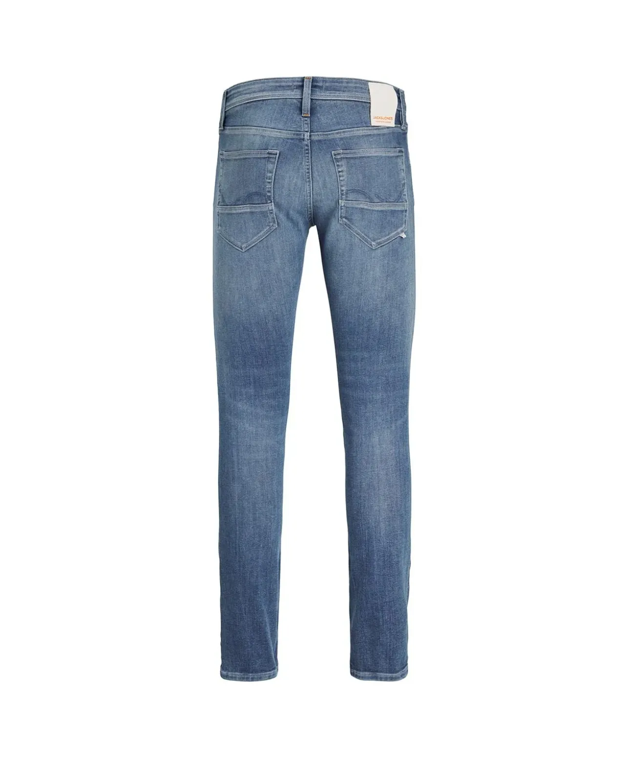 Jack & Jones Glenn Fox Slim Fit Jeans in Mittelblau