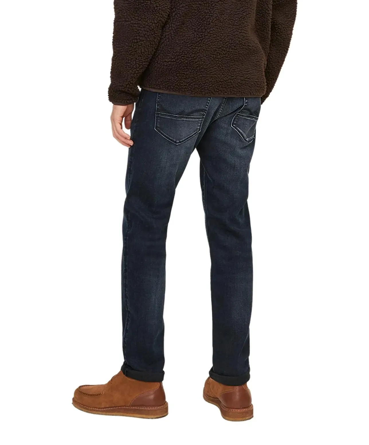 Jack & Jones Glenn Jeans Fox in dunkelblauer Waschung