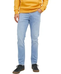Jack & Jones Glenn Jeans in Hellblau mit Slim Fit