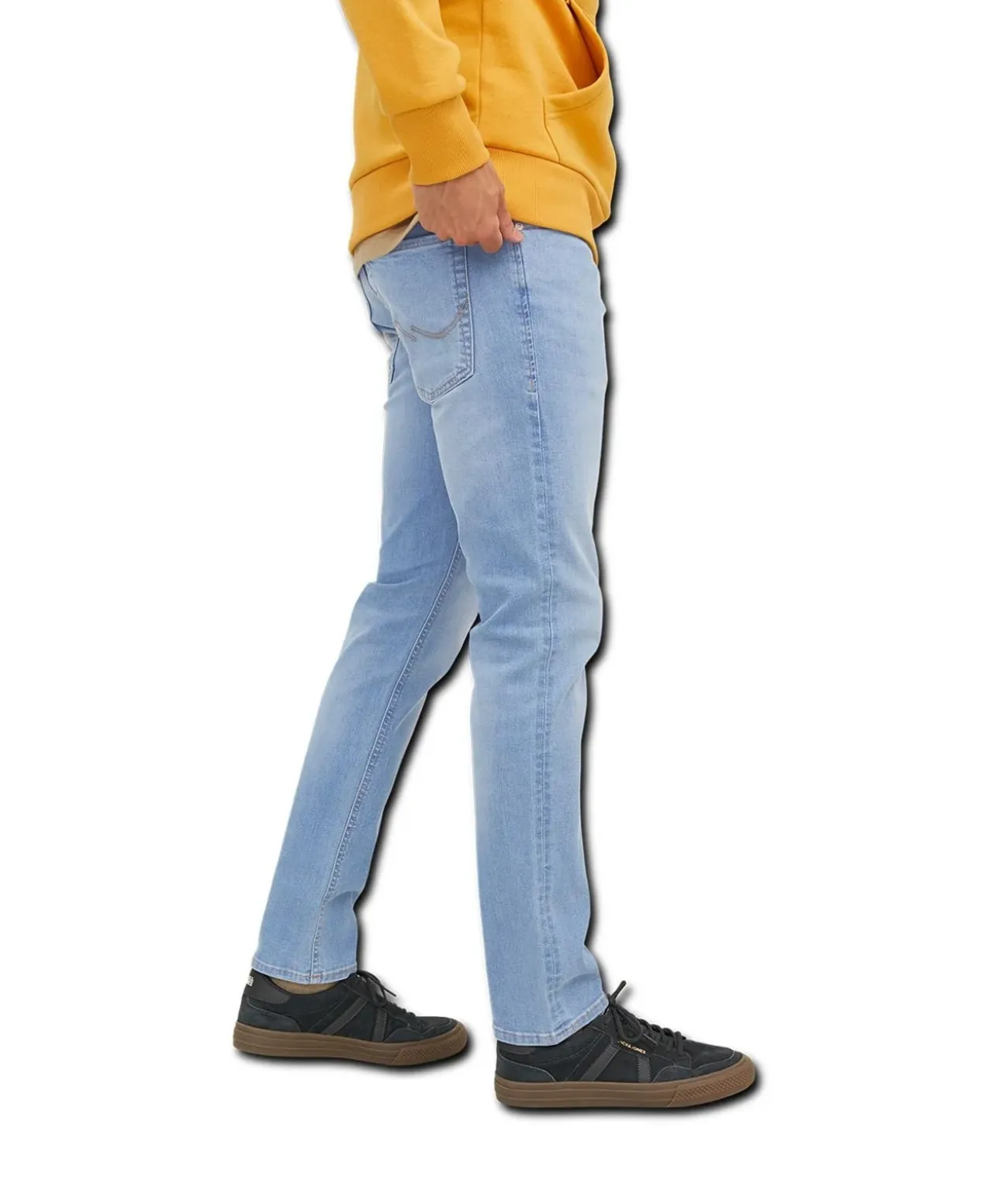 Jack & Jones Glenn Jeans in Hellblau mit Slim Fit