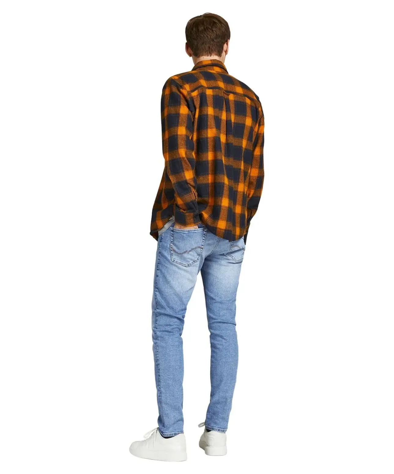 Jack & Jones Glenn Jeans in Hellblau mit schmaler Passform