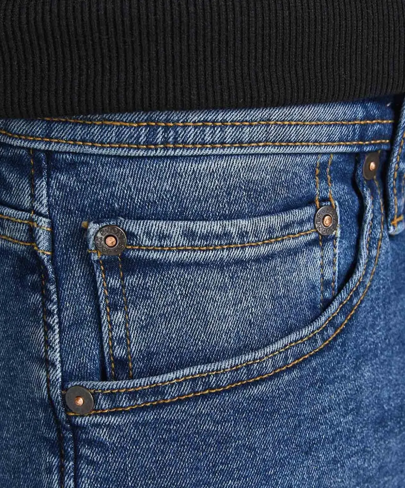 Jack & Jones Glenn Slim fit Jeans in blauer Waschung