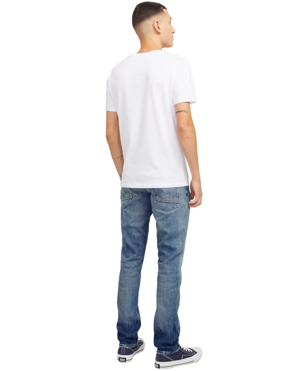 Jack & Jones Glenn Slim Fit Jeans in Vintage Blau