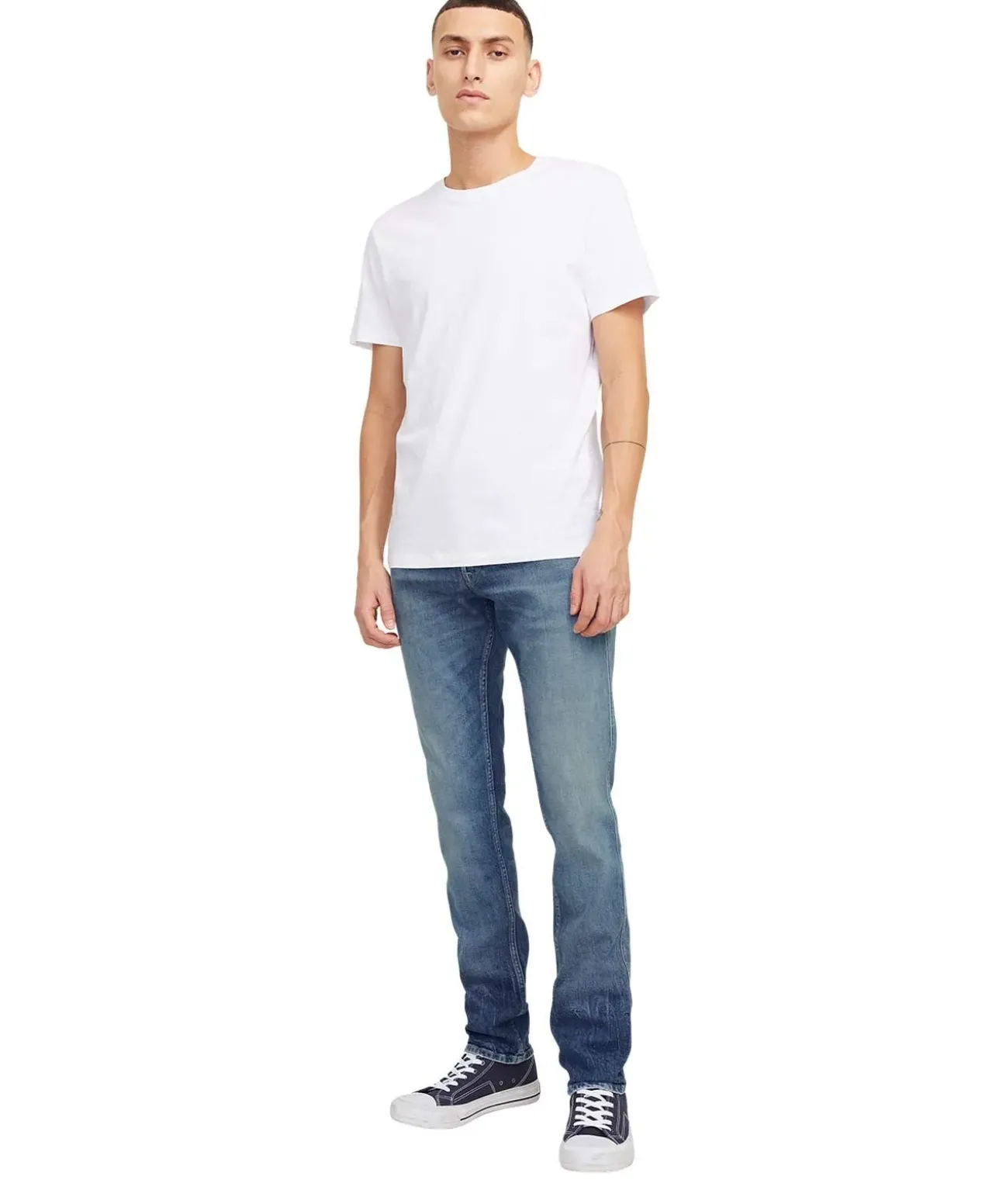 Jack & Jones Glenn Slim Fit Jeans in Vintage Blau