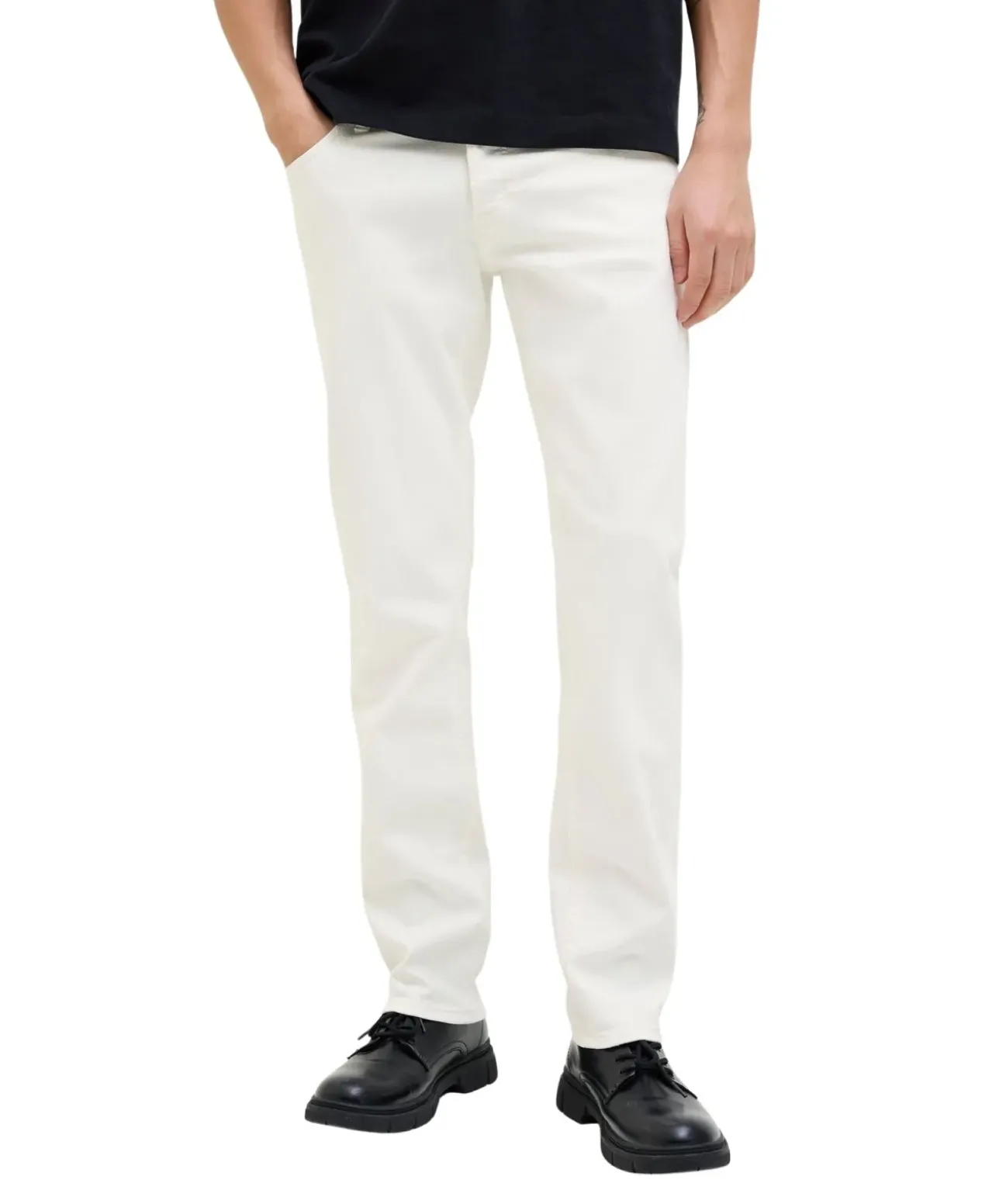 Jack & Jones Glenn Slim Jeans in Weiß