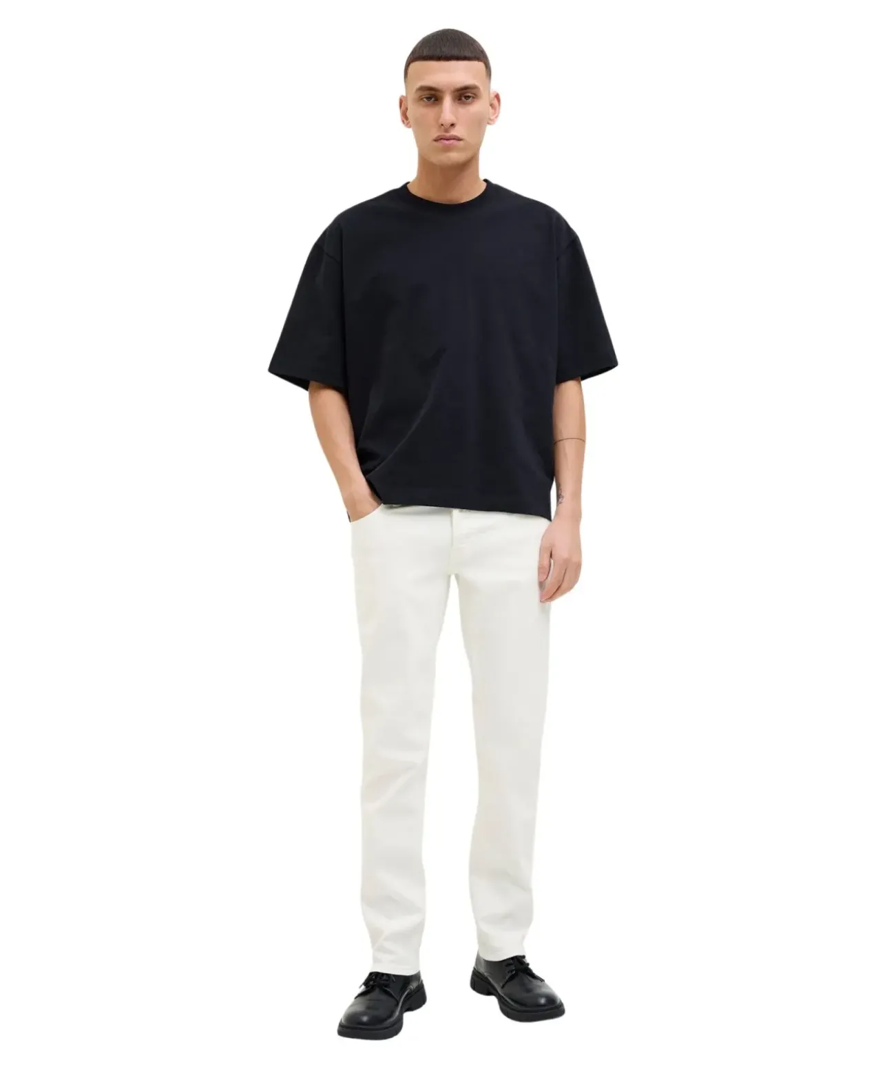 Jack & Jones Glenn Slim Jeans in Weiß