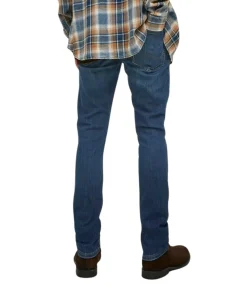 Jack & Jones Glenn Slim-fit Jeans in mittelblauer Waschung