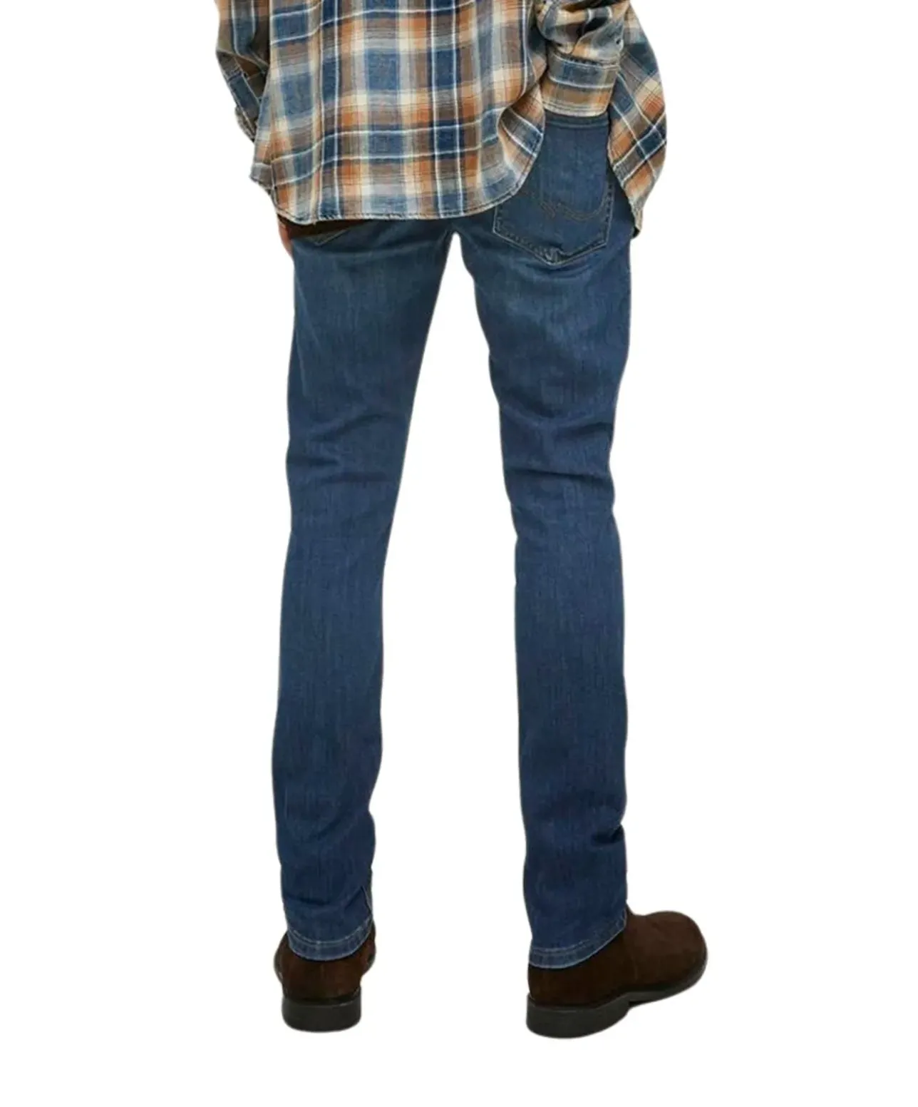 Jack & Jones Glenn Slim-fit Jeans in mittelblauer Waschung