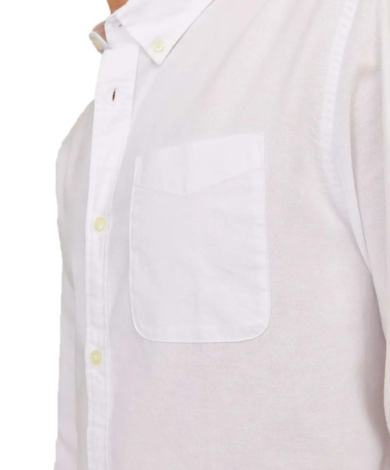 Jack & Jones Hemd Oxford mit Slim Fit in Weiß