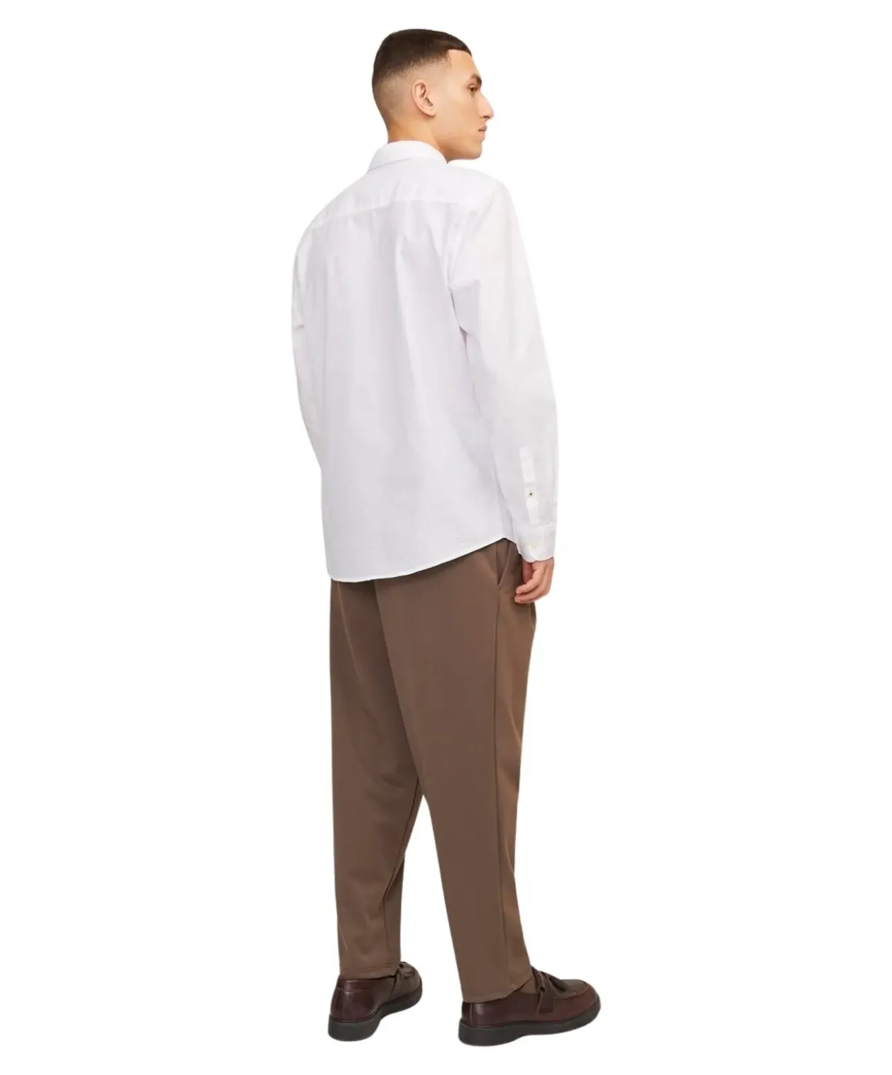 Jack & Jones Hemd Oxford mit Slim Fit in Weiß