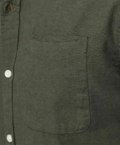 Jack & Jones Hemd Oxford mit Slim Fit in Dunkelgrün