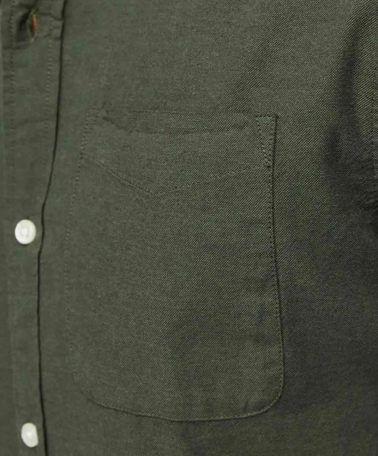 Jack & Jones Hemd Oxford mit Slim Fit in Dunkelgrün