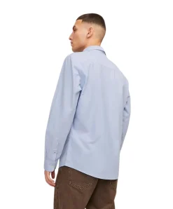 Jack & Jones Hemd Oxford mit Slim Fit in Hellblau
