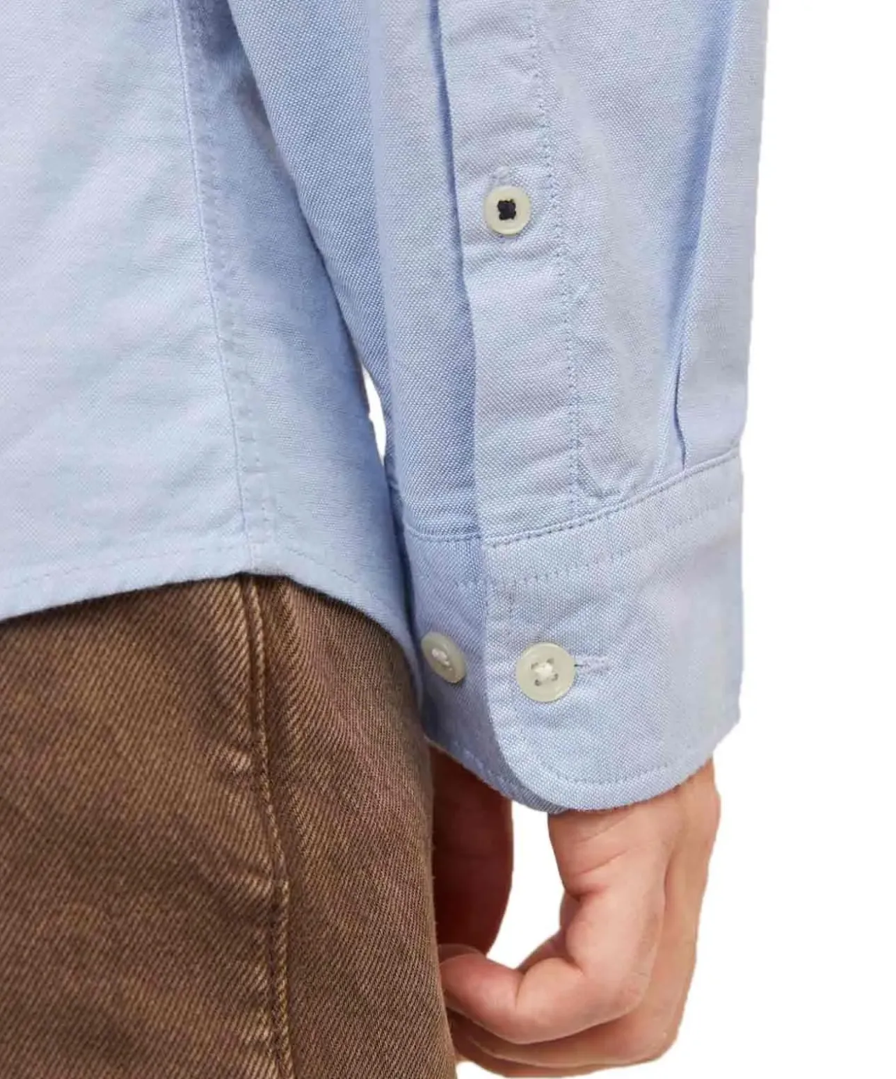 Jack & Jones Hemd Oxford mit Slim Fit in Hellblau