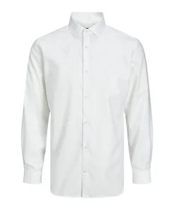 Jack & Jones Hemd Parker mit Langarm in Weiß