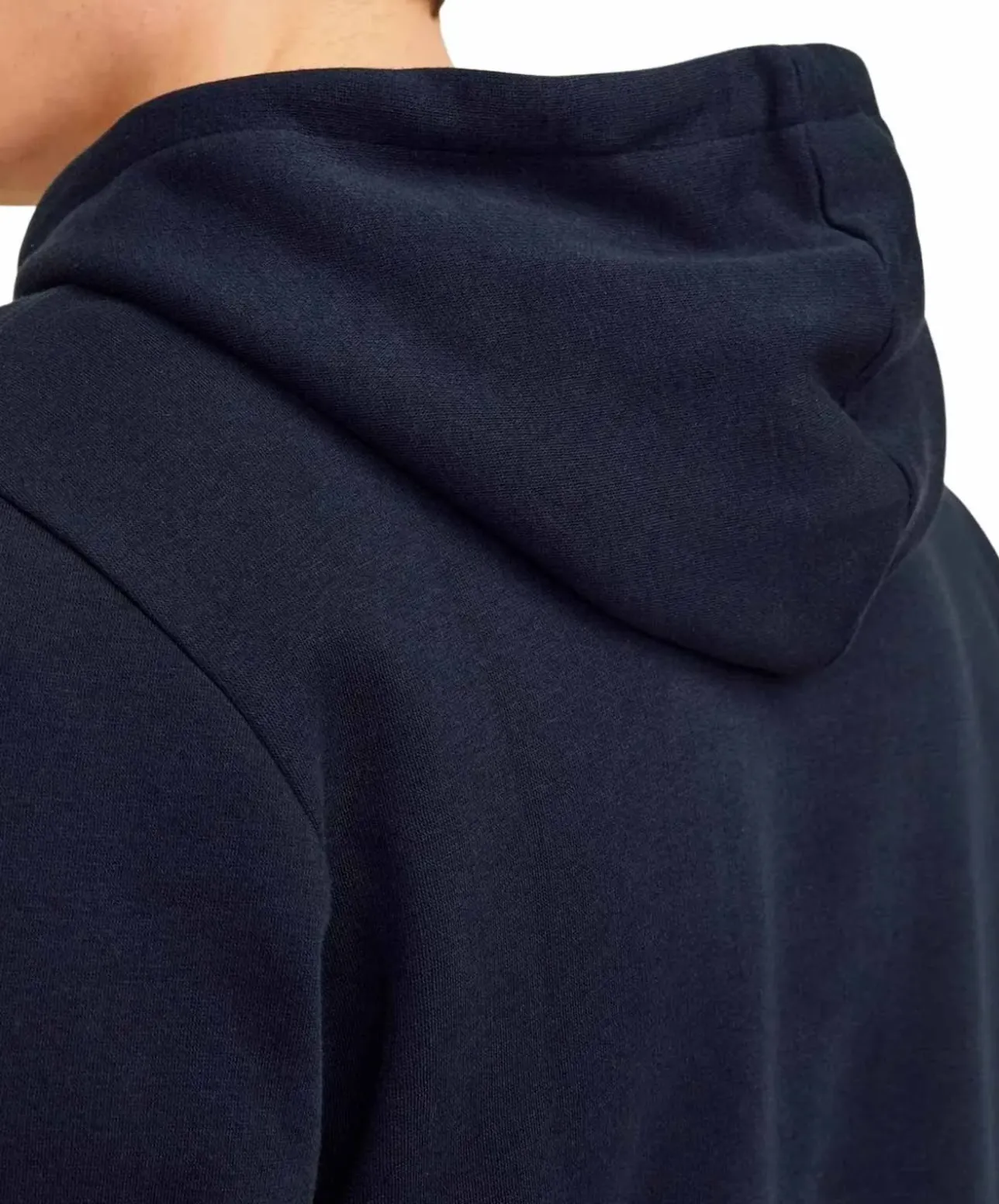Jack & Jones Hoodie in Dunkelblau mit Logo Print