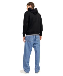 Jack & Jones Hoodie in Dunkelblau mit Front Logo