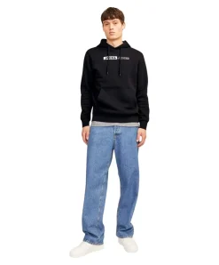 Jack & Jones Hoodie in Dunkelblau mit Front Logo