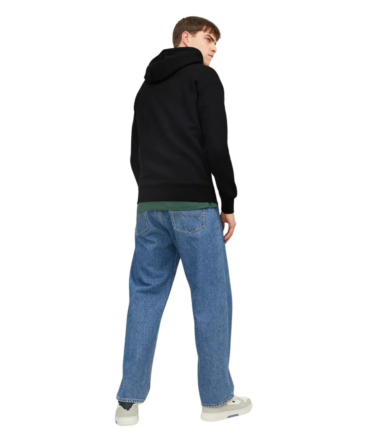 Jack & Jones Hoodie Jorvesterbro in Schwarz