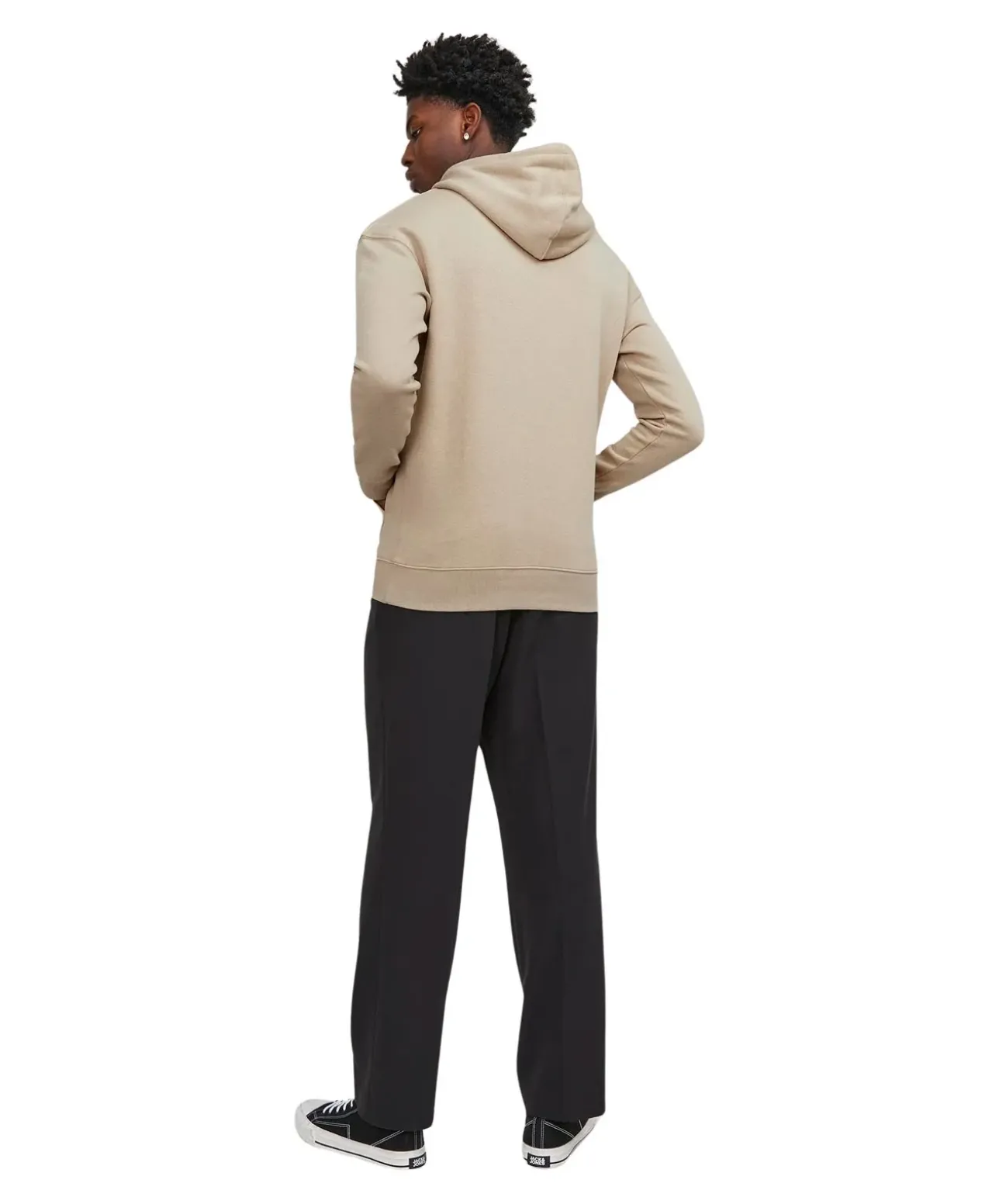 Jack & Jones Hoodie mit Bio-Baumwolle in Beige