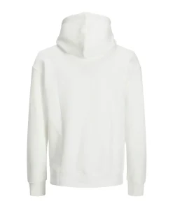 Jack & Jones Hoodie mit Bio-Baumwolle in Weiß