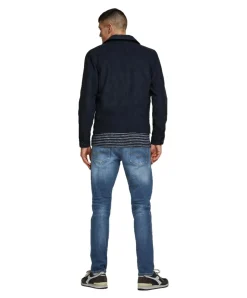 Jack & Jones Jeans Comfort Fit Mike handgefertigter Optik