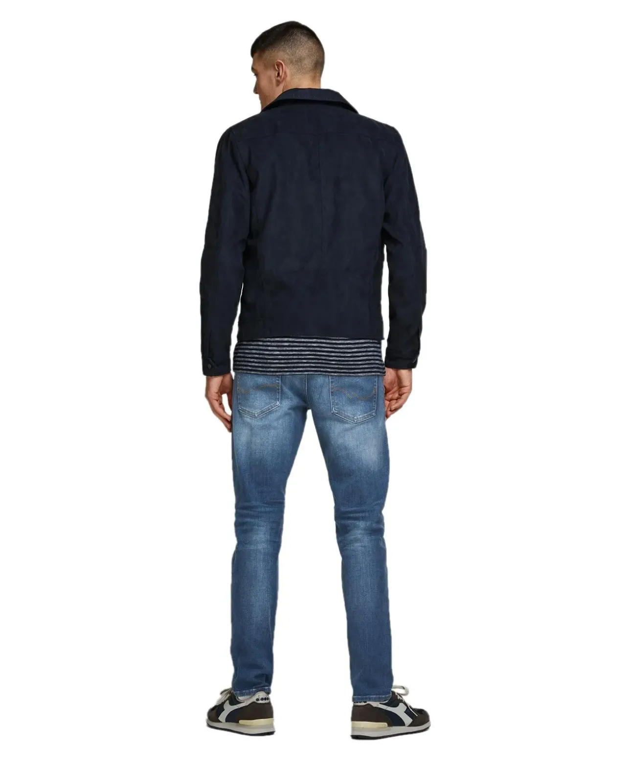 Jack & Jones Jeans Comfort Fit Mike handgefertigter Optik