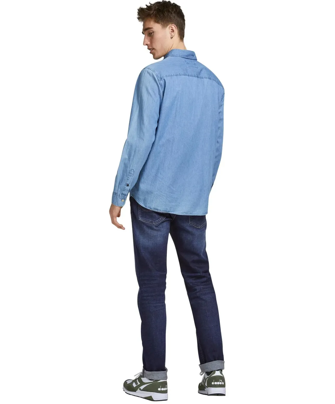 Jack & Jones Jeans Regular Fit Clark im Used-Look
