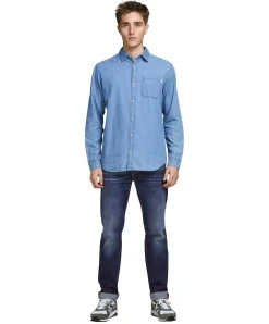 Jack & Jones Jeans Regular Fit Clark im Used-Look