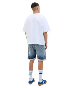 Jack & Jones Jeans Shorts Rick Icon Regular Fit in blau
