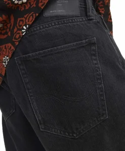 Jack & Jones Jeans Shorts Tony in Schwarz