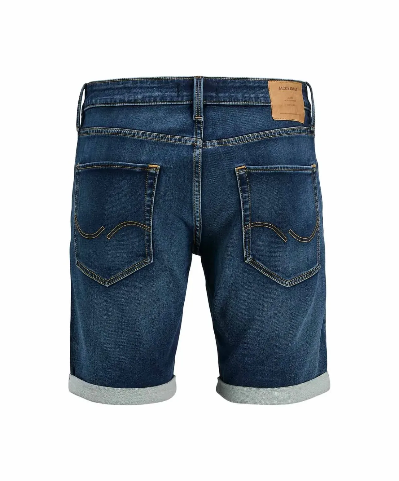 Jack & Jones Jeans Shorts Rick Icon in Mittelblau
