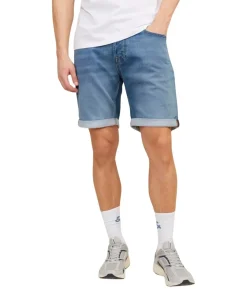 Jack & Jones Jeans Shorts Rick Icon mit Umschlagsaum